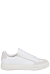 Ferragamo White Gancini Borg Sneakers