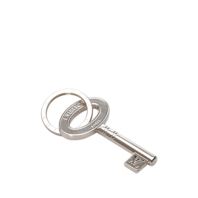 Pre-owned Silver Stainless Steel Louis Vuitton Key Holder