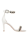 Elisabetta Franchi Sandals In White