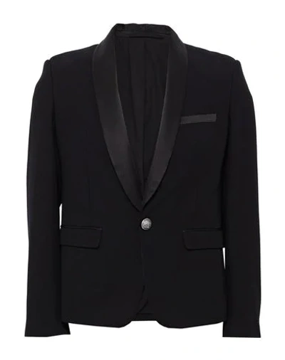 Balmain Suit Jackets In Black