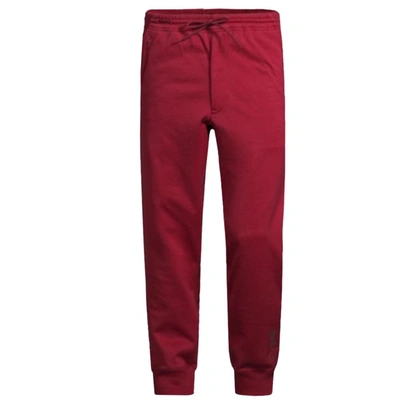 Y-3 Signature Logo Joggers Burgundy In Green