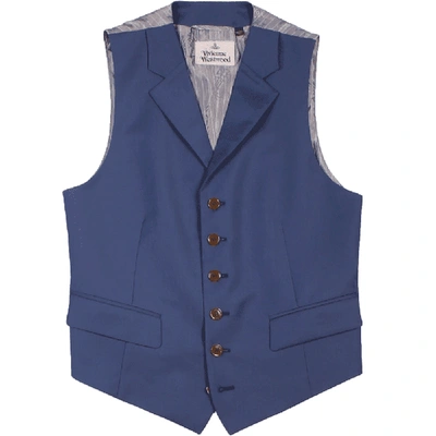 Vivienne Westwood Waistcoat Jacket In Light Blue