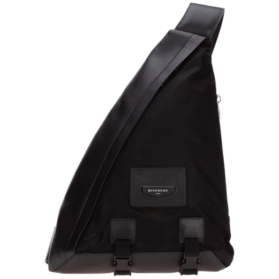 Givenchy Men's Leather Rucksack Backpack Travel In Black