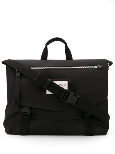 Givenchy Men's Nylon Cross-body Messenger Shoulder Bag Downtown In Black