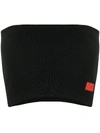 Gcds Logo Patch Tube Top In Black