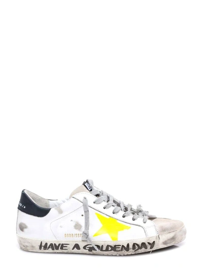 Golden Goose Sneakers Superstar White Yellow