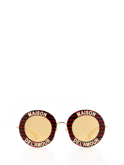 Gucci Gg0113s Red Female Sunglasses