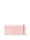 Alexander Mcqueen Pink Skull Stud Leather Mini Bag