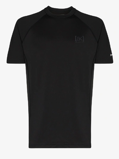Burton Ak Power Grid Base Layer T-shirt In Black