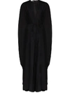 Stella Mccartney Flared Jumpsuit In Black