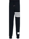 Thom Browne 4-stripe Sweatpants In Blue