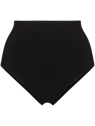 Araks Black High Waist Bikini Bottoms