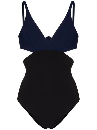 Araks Zaina Cutout Swimsuit In Black