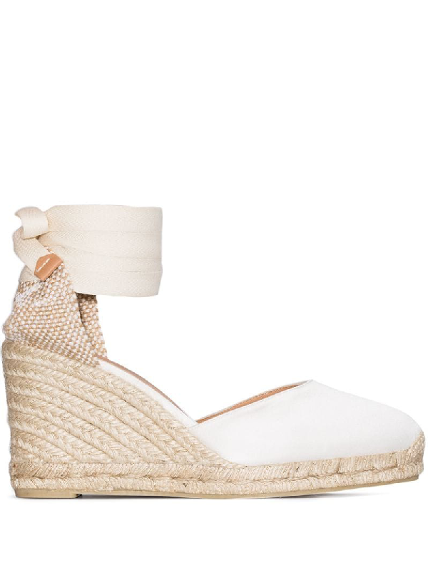 white castaner espadrilles