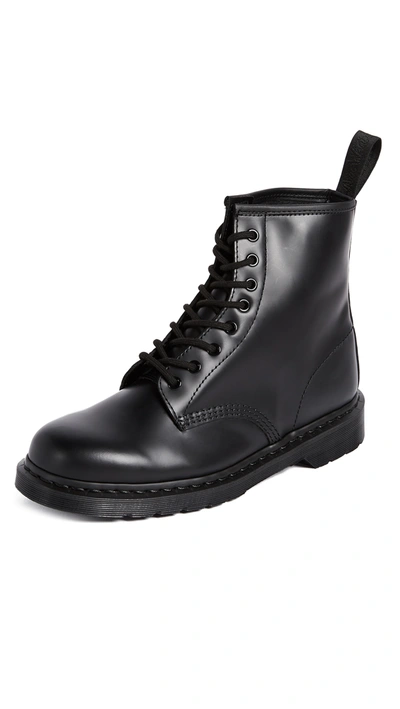 Dr. Martens Black Eight-eye 1460 Mono Boots | ModeSens