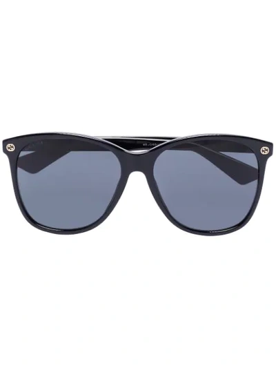 Gucci Oversized-frame Tinted Sunglasses In Black