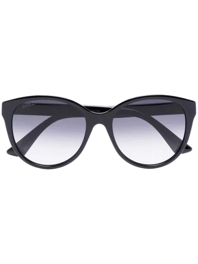 Gucci Black Butterfly Frame Sunglasses