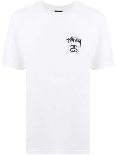 Stussy Stock Link T-shirt In White