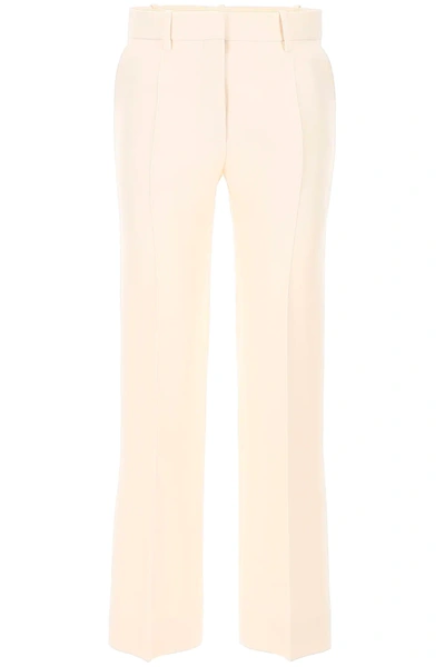 Valentino Formal Trousers In White