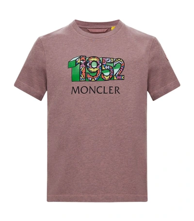 Moncler 1952 T-shirt In Pink