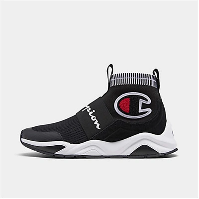 Champion Big Kids Rally Pro Casual Athletic Sneakers From Finish Line In Black