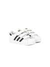 Adidas Originals Superstar Classic Sneakers, Toddler/kids In White
