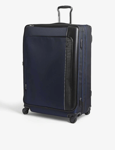 Tumi Arrivé Continental Dual Access Four-wheel Suitcase 56cm In Navy