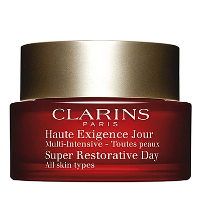 Clarins Super Restorative Day Cream - All Skin Types 50ml In Beige