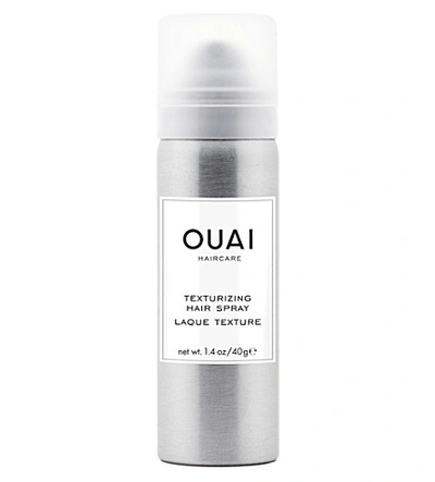 Ouai Travel Texturising Hair Spray (40ml) In White