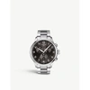 Tissot T1166171105701 Chrono Xl Classic Stainless Steel Watch In Black/silver