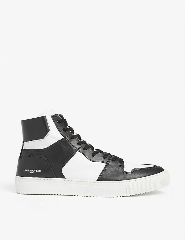 kooples high top trainers