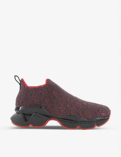 Christian ルブタン SPACE RUN FLAT NEOPRENE Christian Louboutin Space Run Flat Neoprene Cl/calf In