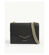 Ted Baker Beckeey Leather Cross-body Bag In Black