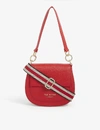 Ted Baker Amali Leather Cross-body Bag In Red