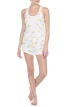 Honeydew Intimates All American Shortie Pajamas In Lemons