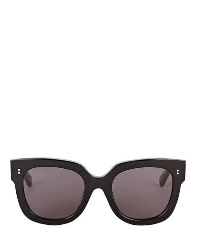 Chimi 008 Berry Square Sunglasses In Black