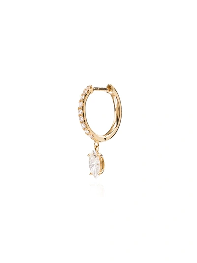Anita Ko 18kt Yellow Gold Huggie Diamond Earring