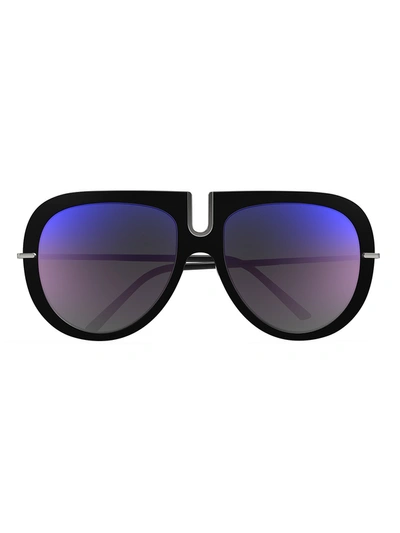 Silhouette The Reinterpretation Of The 1970s Cult-favorite Blue Sunglasses