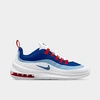 Nike Men's Air Max Axis Casual Shoes In White/blue