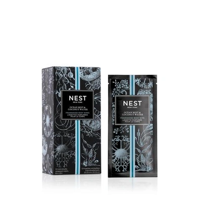 Nest New York Ocean Mist & And Coconut Water Fragranced Hand And Body Wipes