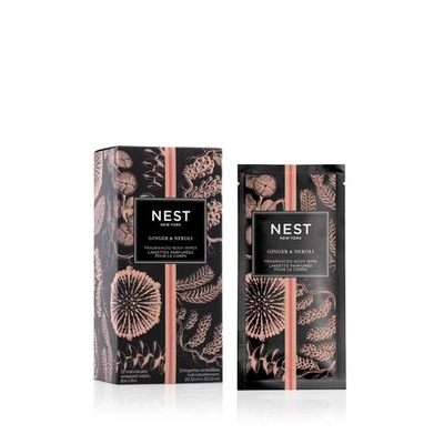 Nest New York Ginger & And Neroli Fragranced Hand And Body Wipes