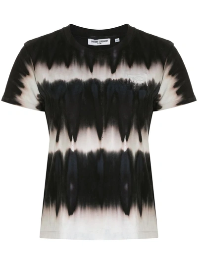 Opening Ceremony Tie-dye Print T-shirt In Black