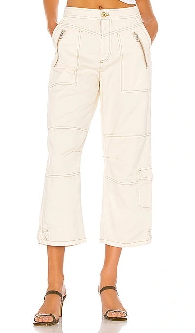 Free People Misty Road Pants-white In Ivory