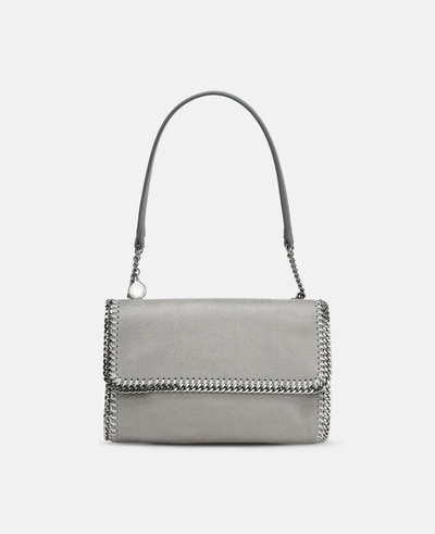 Stella Mccartney Light Grey Falabella Shoulder Bag In Light Gray