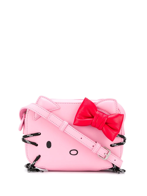 Balenciaga Ville Hello Kitty Extra-small Leather Shoulder Bag In Pink ...