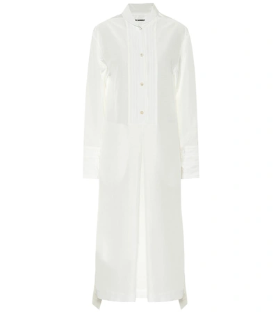 Colovos Midi Shirt Dress In White