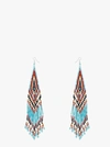 Jessie Western Earrings In Brown