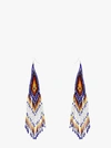 Jessie Western Earrings In Orange