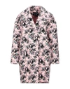 Boutique Moschino Overcoats In Pink