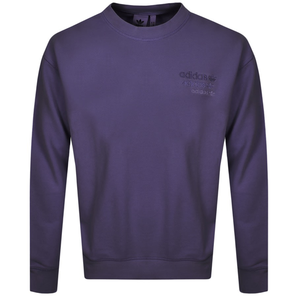 adidas purple sweatshirt